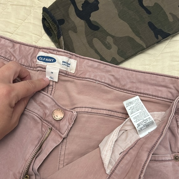 Set of old navy super skinny jeans size 14 - Picture 5 of 5